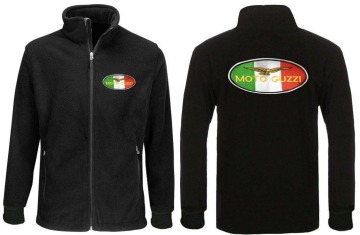Moto Guzzi Italy Flag Fleecejacket